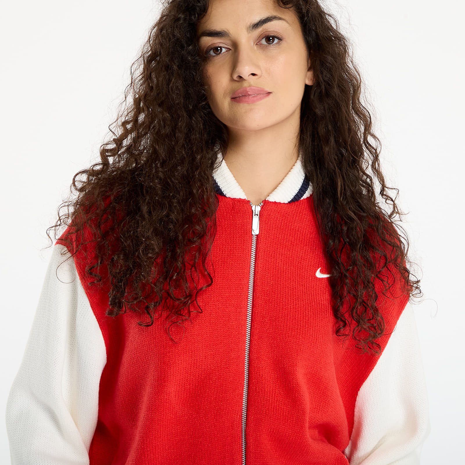 Pullover Nike Sportswear Women's Cardigan University Red/ Sail/ Midnight Navy/ Sail