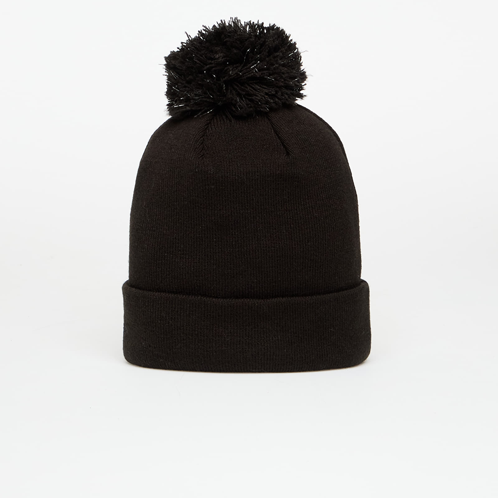 Чоловічі капелюхи New Era Knit Medium Wmns MLB Metallic Bobble Beanie Los Angeles Dodgers Black