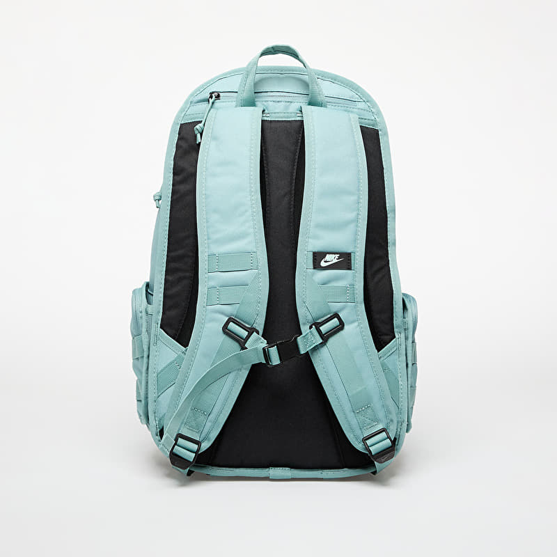 mint and black nike backpack SB - Icon - / White adjustable shoulder straps and haul loop at the top make it comfortable and easy to carry Nike Kids' Brasilia JDI Mini