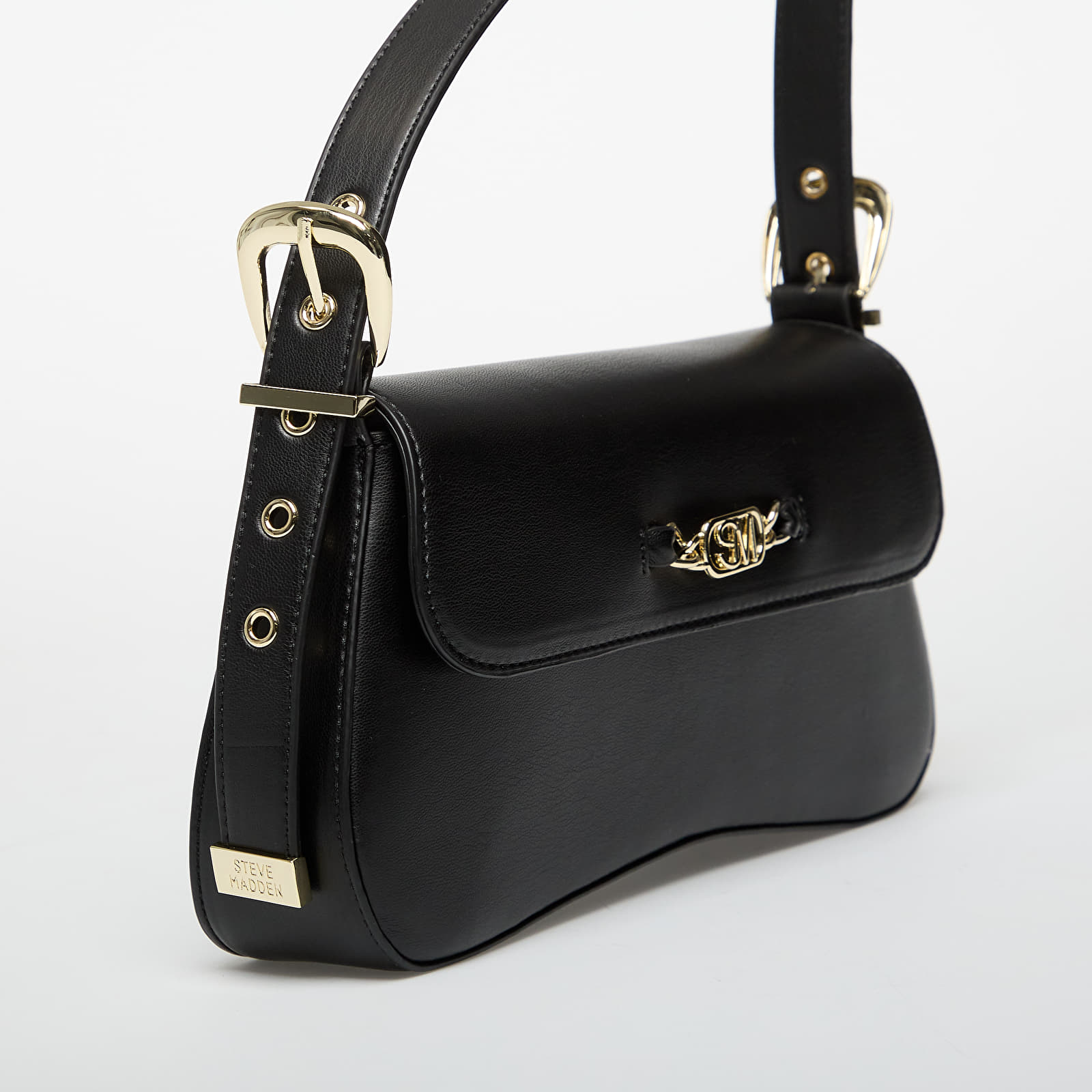 Handbags Steve Madden Balicent Black/ Gold