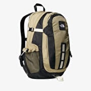 The North Face Hot Shot Se Backpack Flax/ White Dune/ TNF Black