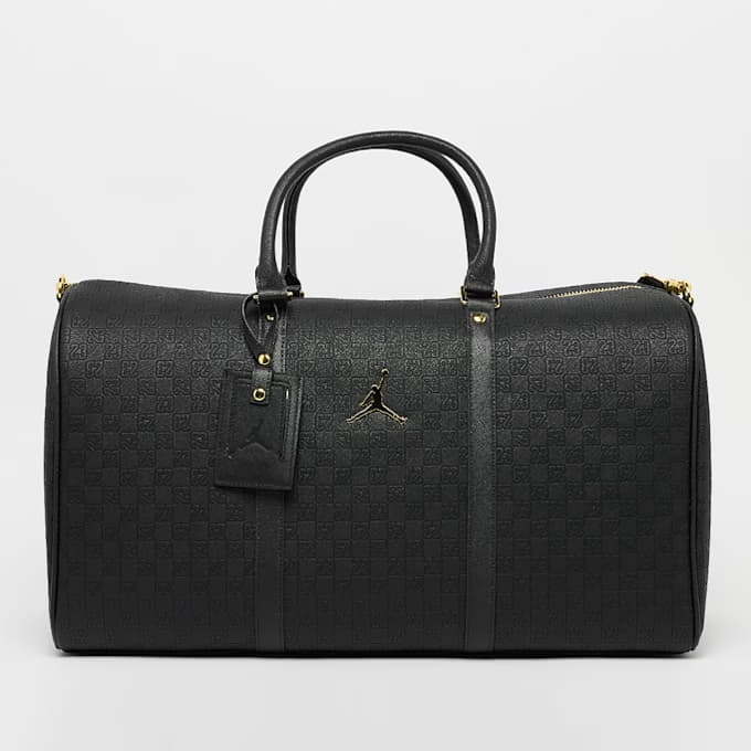 Men's Shoulder Bags Jordan Jam Monogram Duffle Bag Black/ Gold