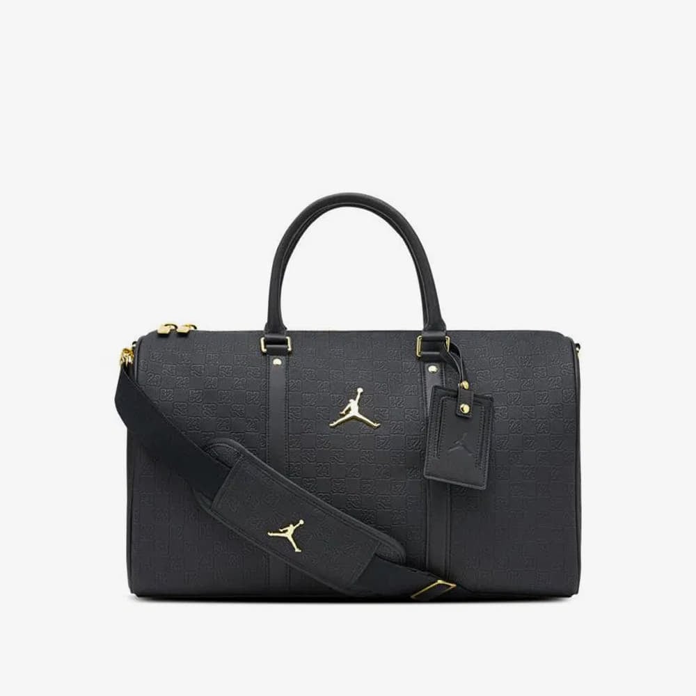 Borsa Jordan Jam Monogram Duffle Bag Black/ Gold M