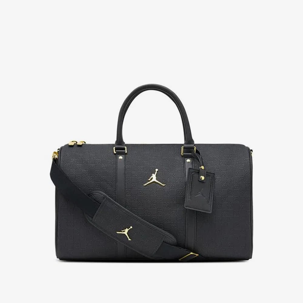 Men's Shoulder Bags Jordan Jam Monogram Duffle Bag Black/ Gold