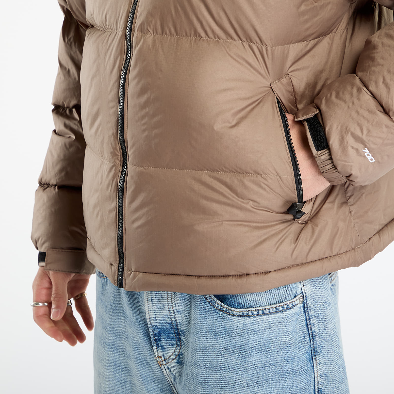 Vyriškos striukės The North Face M 1996 Retro Nuptse Jacket Mocha Brown/ TNF Black