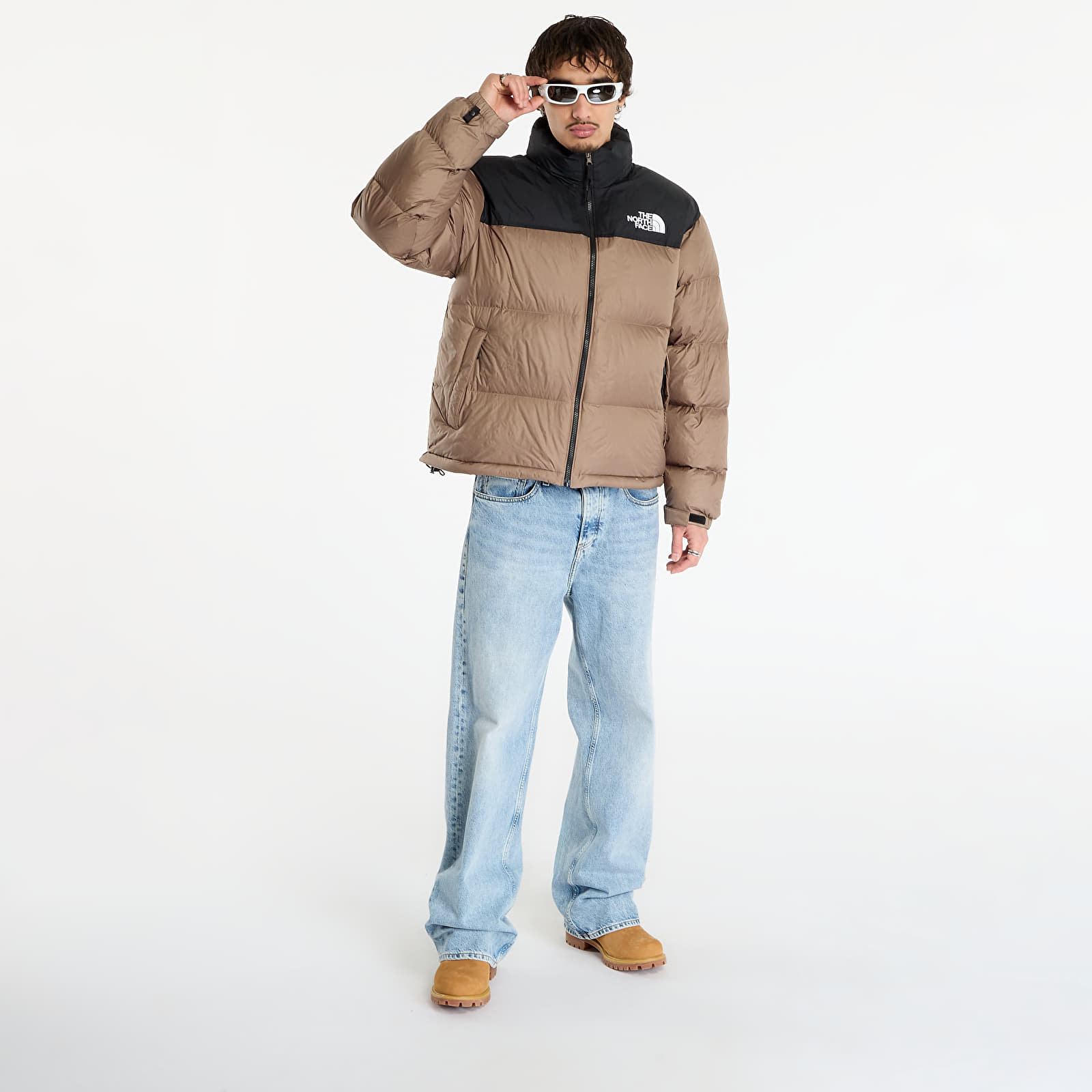 Vyriškos striukės The North Face M 1996 Retro Nuptse Jacket Mocha Brown/ TNF Black