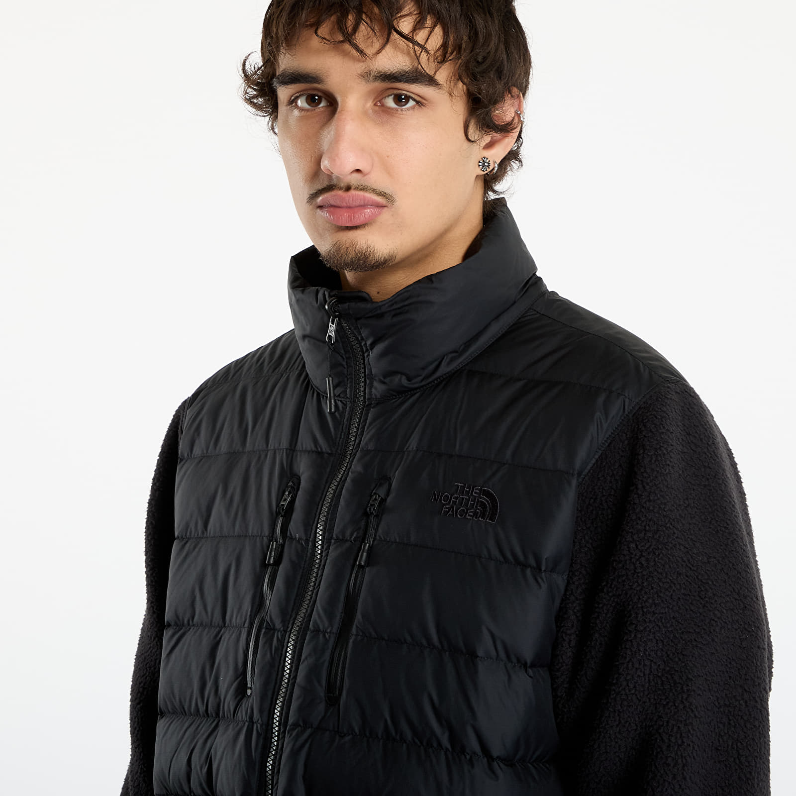 Jackets The North Face M Rmst Denali Tek Hybrid Jacket TNF Black