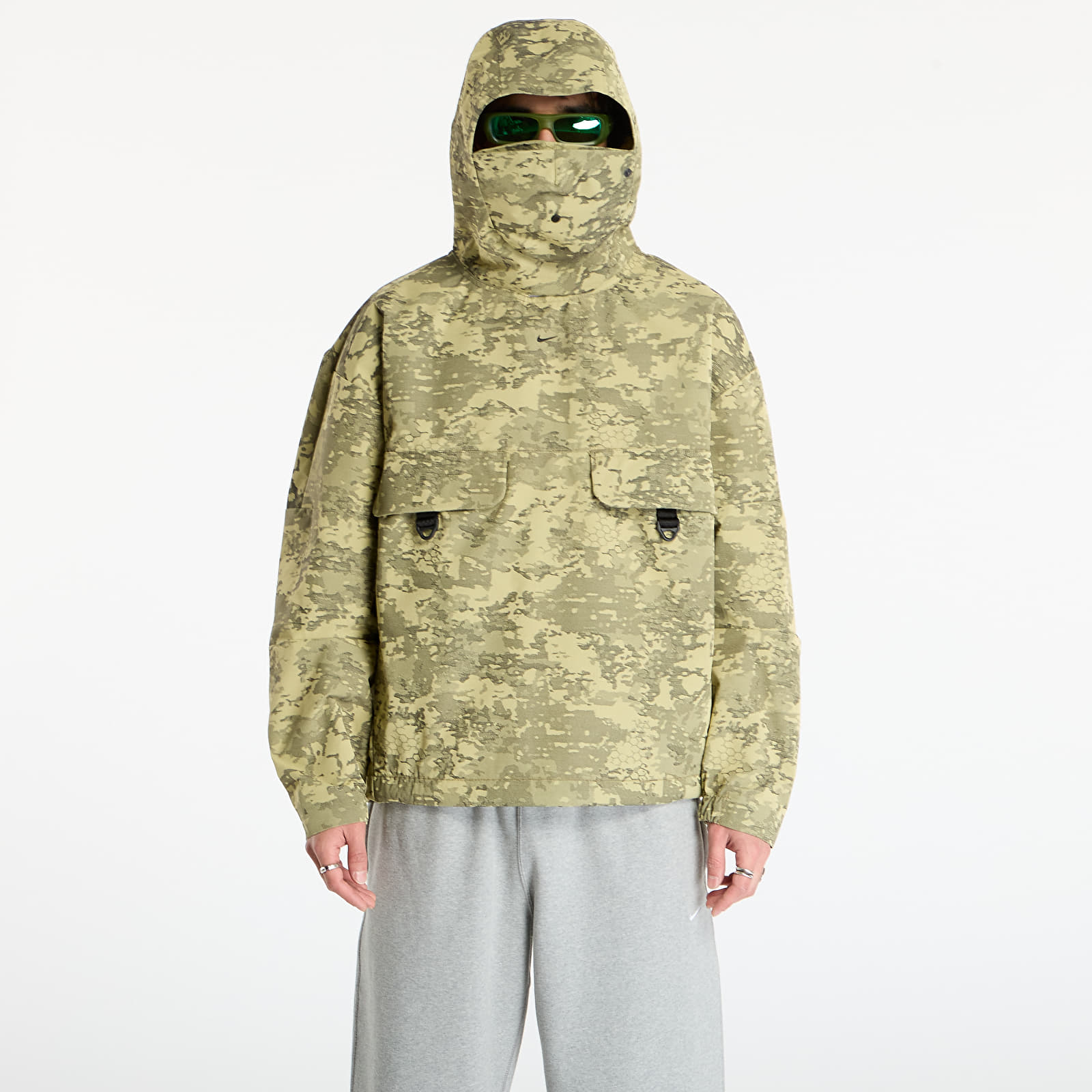 Pánské bundy Nike Tech Men's Woven CORDURA® Jacket Neutral Olive/ Black