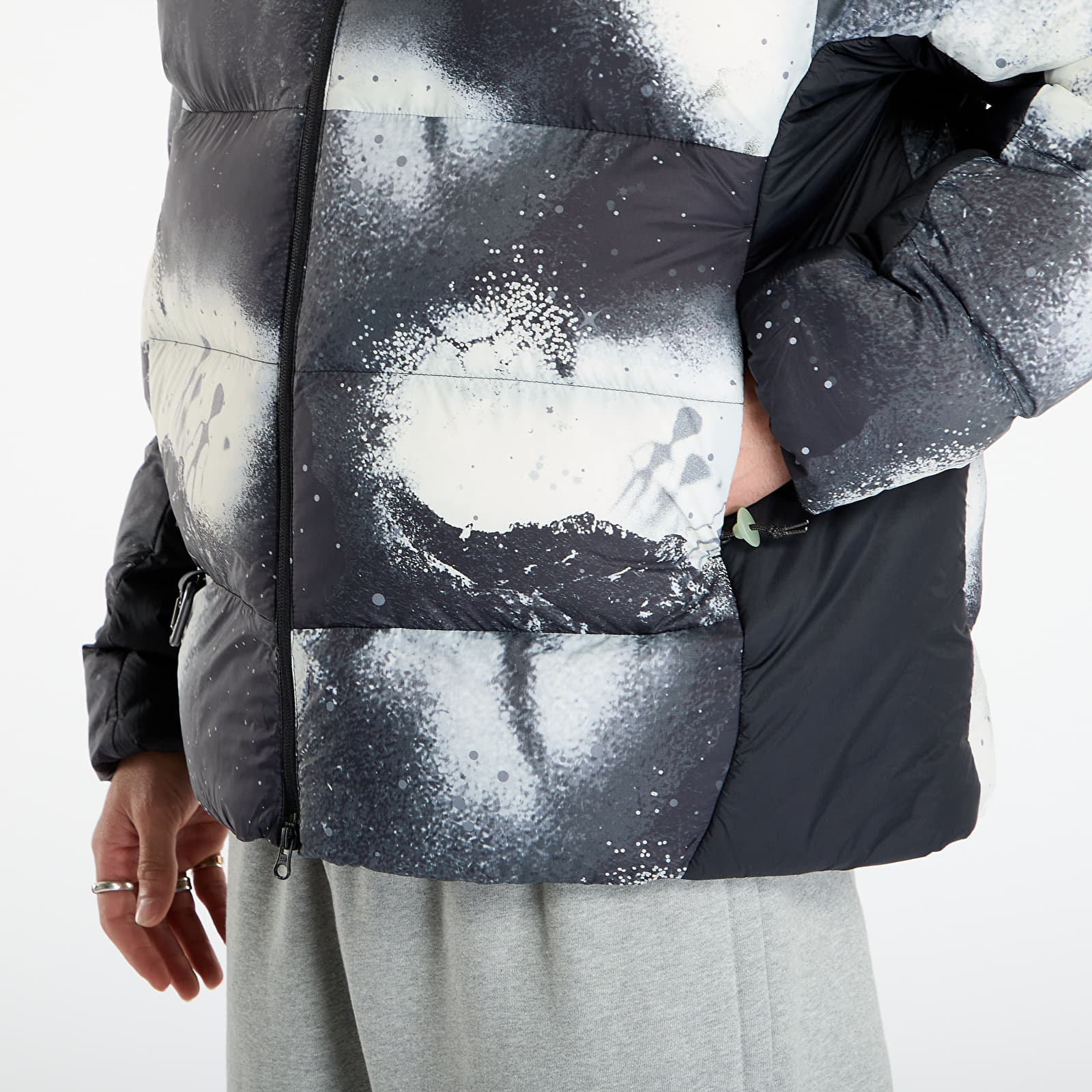 Herenjassen Nike ACG "Lunar Lake" Men's Therma-FIT ADV Jacket Anthracite/ Black