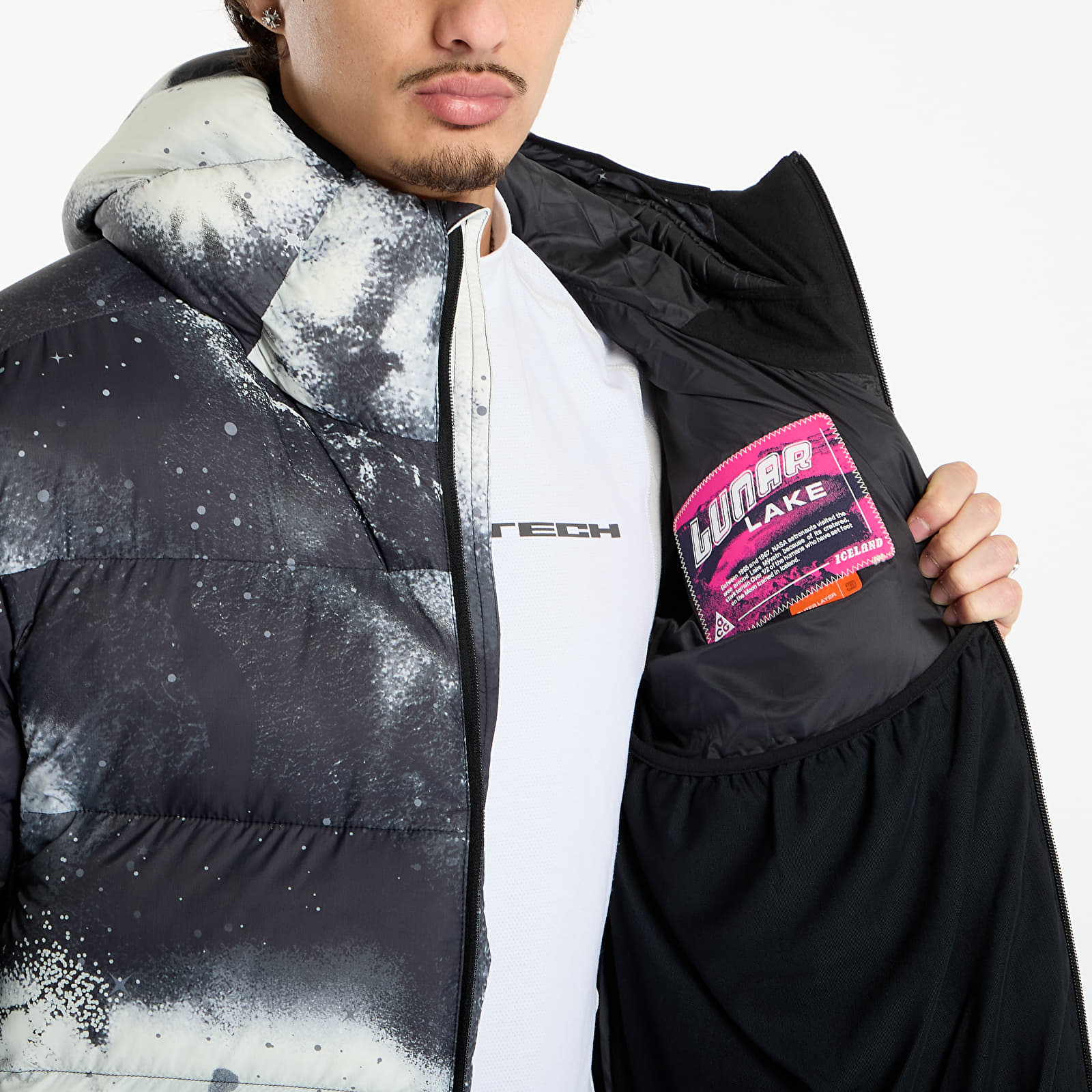 Herenjassen Nike ACG "Lunar Lake" Men's Therma-FIT ADV Jacket Anthracite/ Black