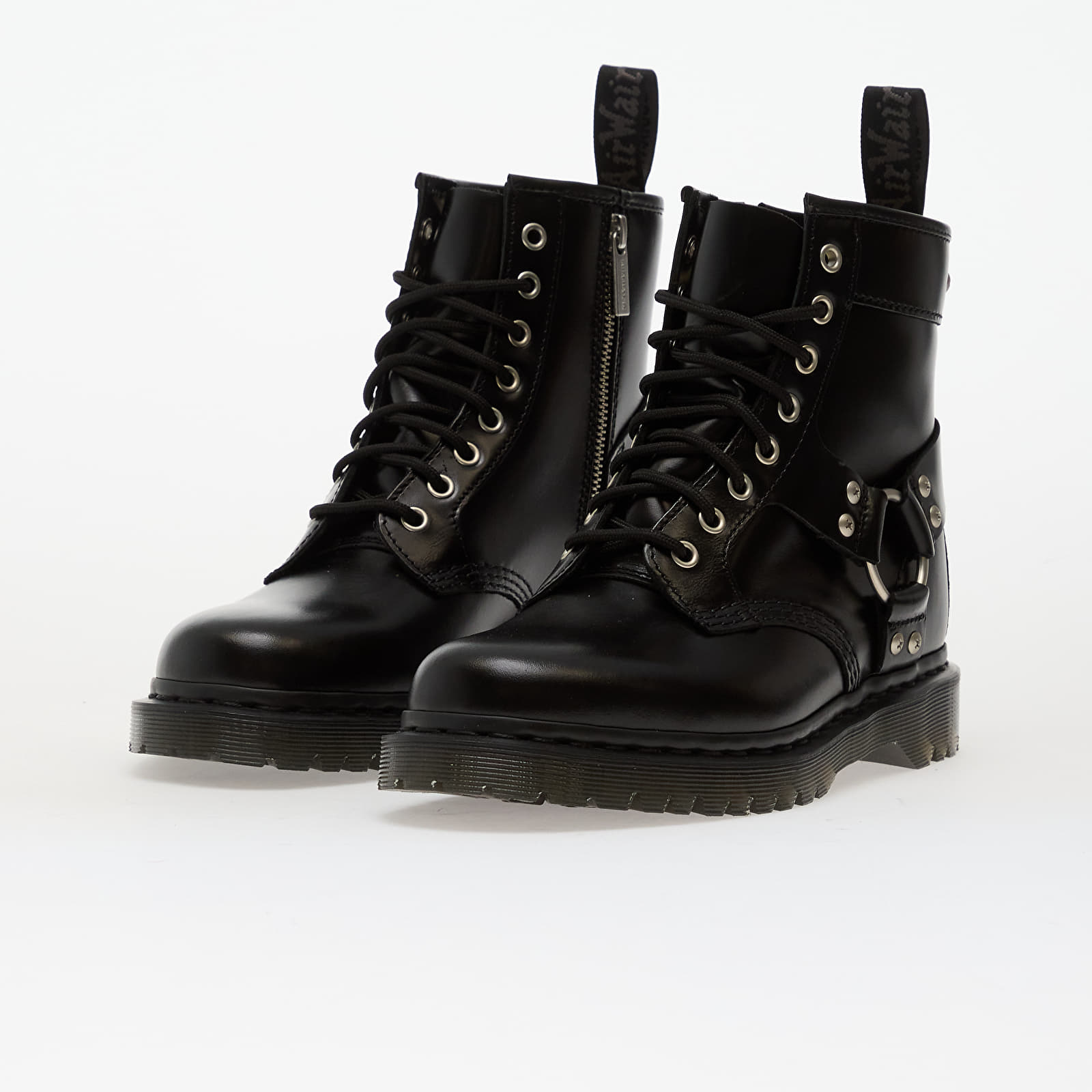 Vyriški sportbačiai ir batai Dr. Martens 1460 Harness Black