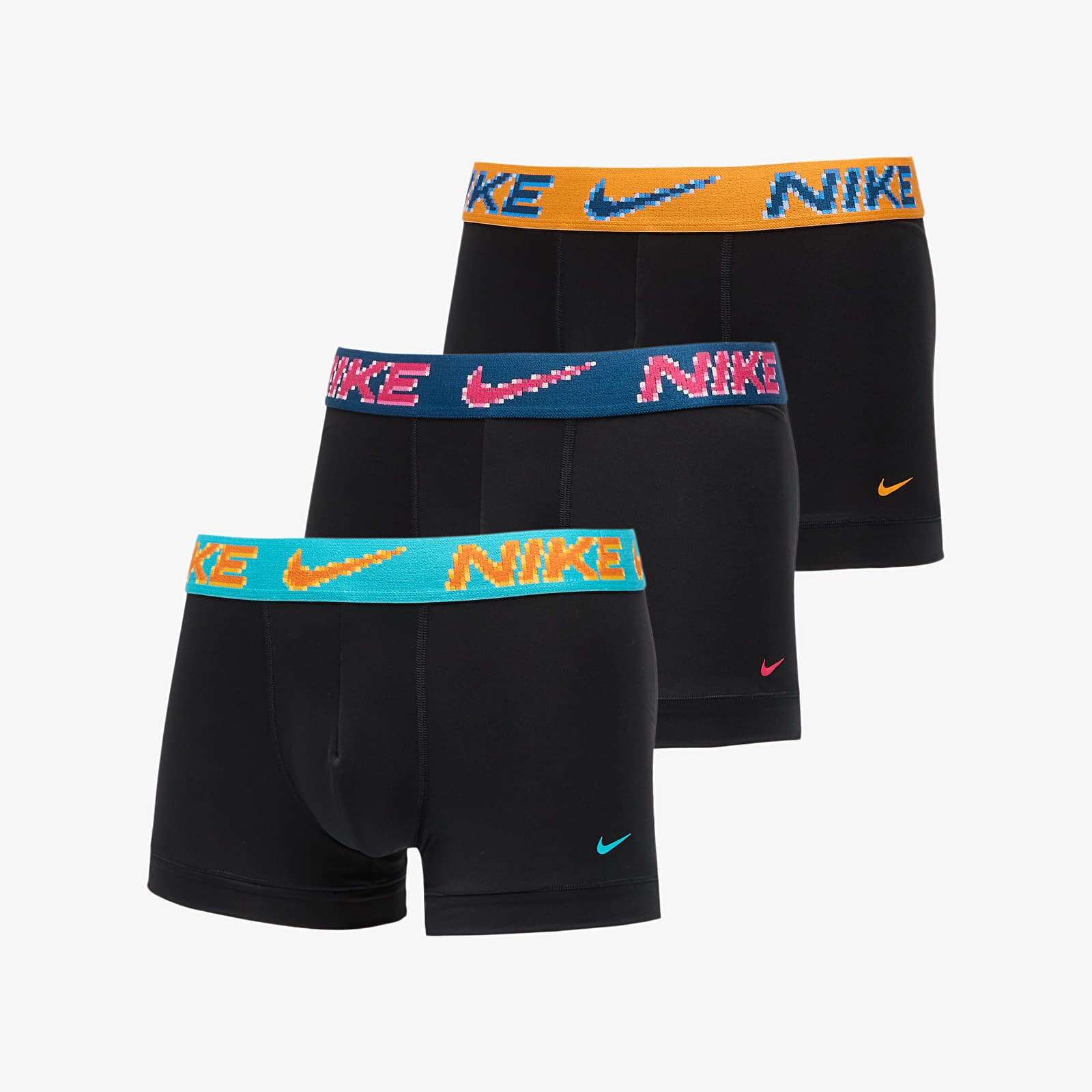 Boksershorts for menn Nike Trunk 3-Pack Black