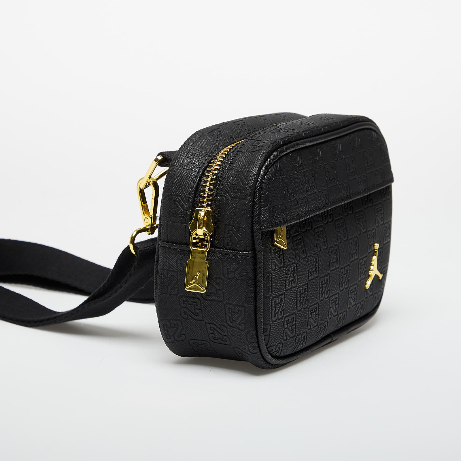 Τσάντα Jordan Jam Monogram Camera Bag Black/ Gold Universal