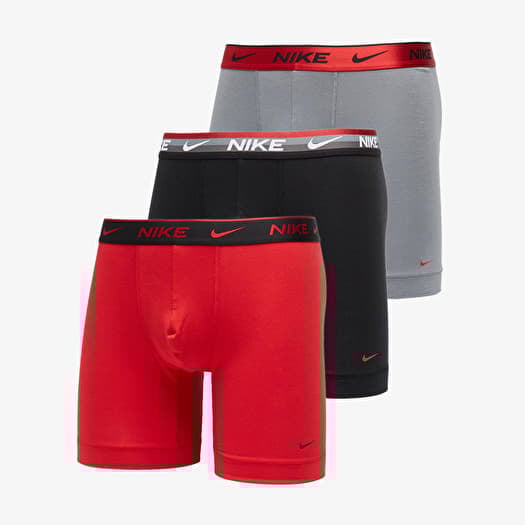 Nike Dri-FIT Everyday Cotton Stretch Boxer Brief 3-Pack Black