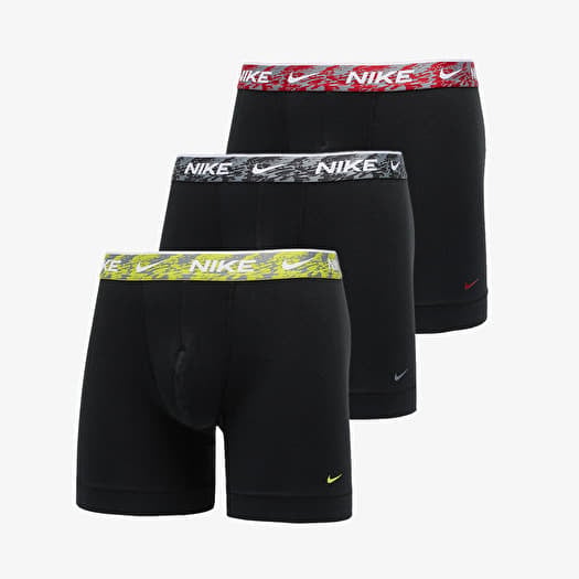Nike Dri-FIT Everyday Cotton Stretch Boxer Brief 3-Pack Black