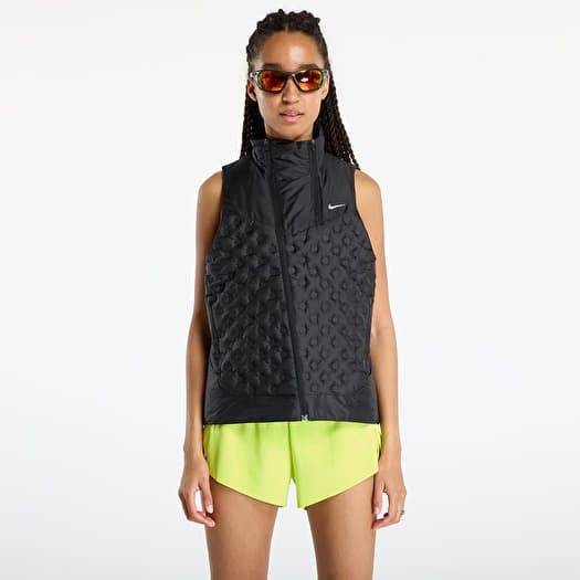 Vesta Nike Therma-FIT ADV Repel AeroLoft Women's Running Vest Black