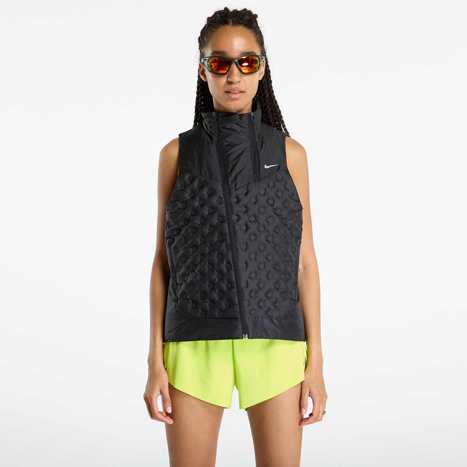 Women's cardigans Nike Therma-FIT ADV Repel AeroLoft Women's Running Vest Black
