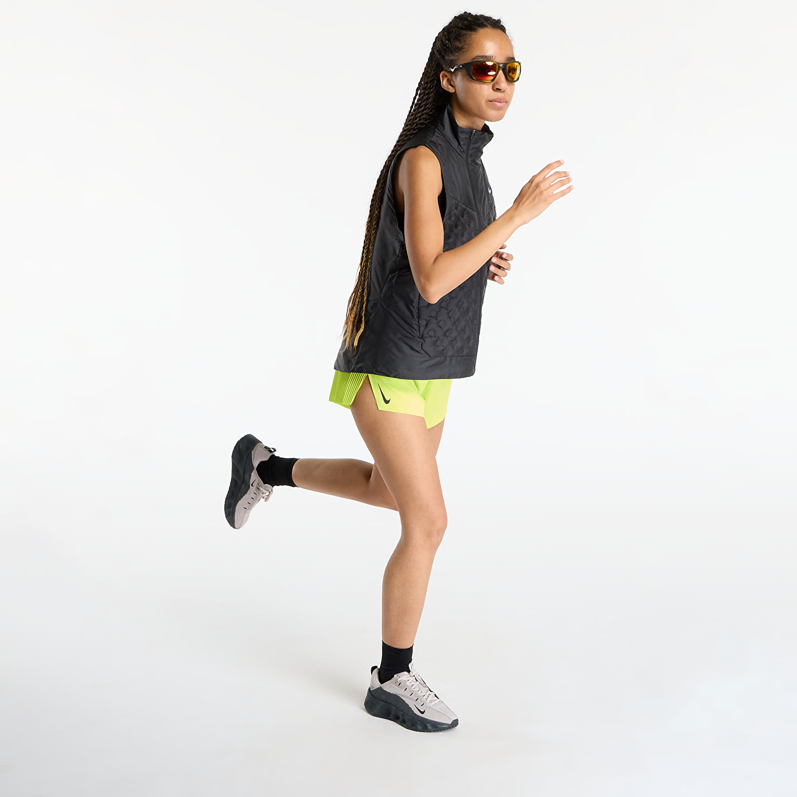 Women's cardigans Nike Therma-FIT ADV Repel AeroLoft Women's Running Vest Black
