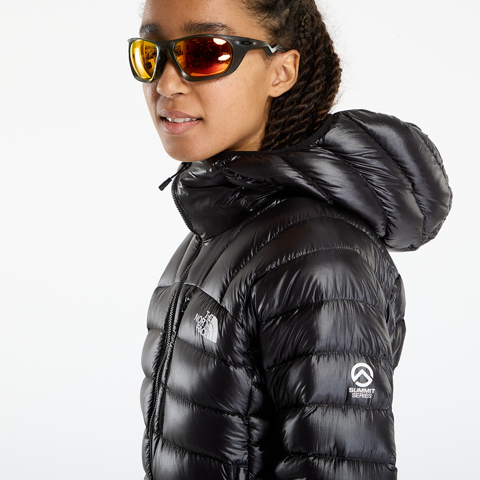 Дамски якета The North Face Summit Breithorn Hooded Down Jacket TNF Black