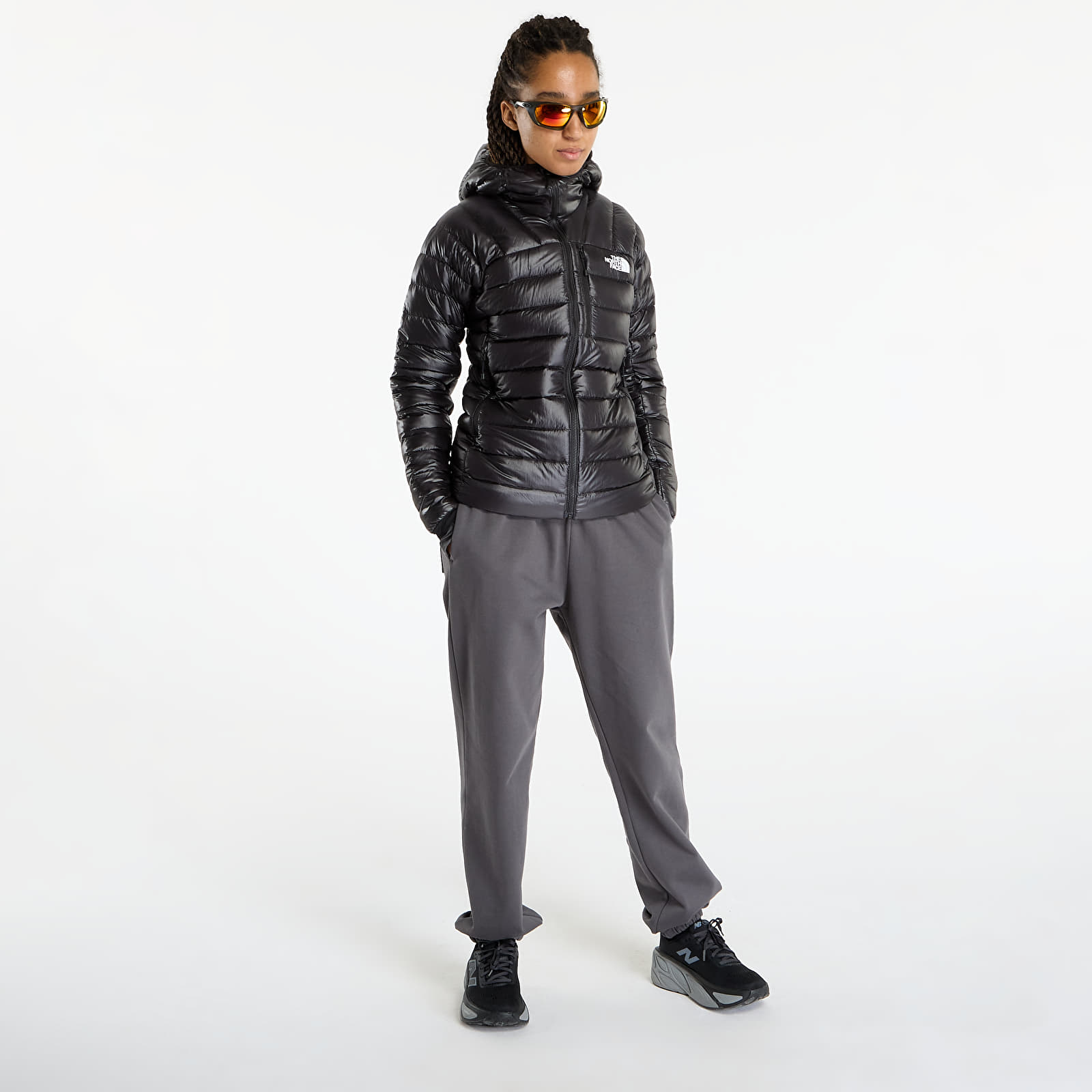 Дамски якета The North Face Summit Breithorn Hooded Down Jacket TNF Black
