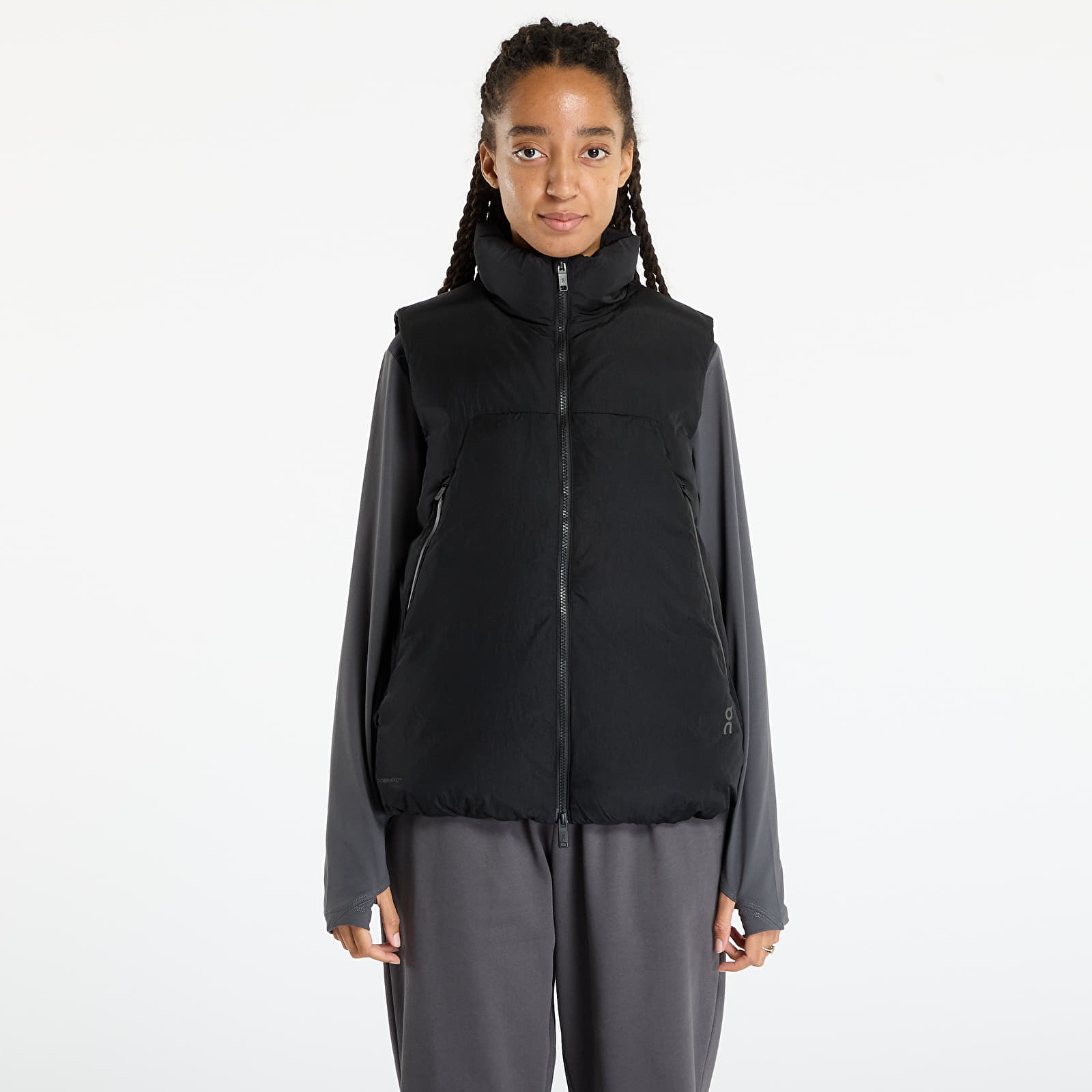 Women's cardigans On All-Day Puffer Vest Black
