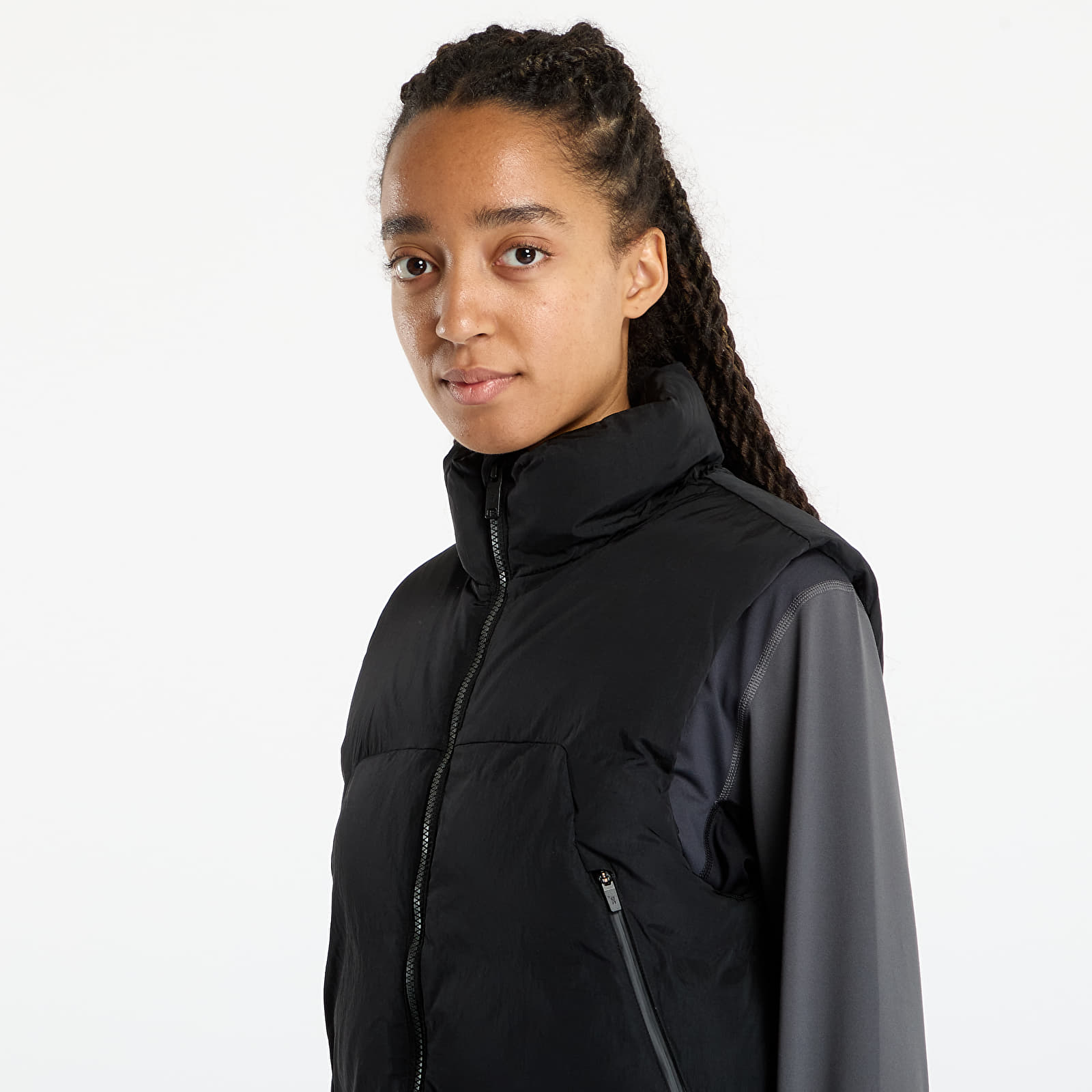 Women's cardigans On All-Day Puffer Vest Black