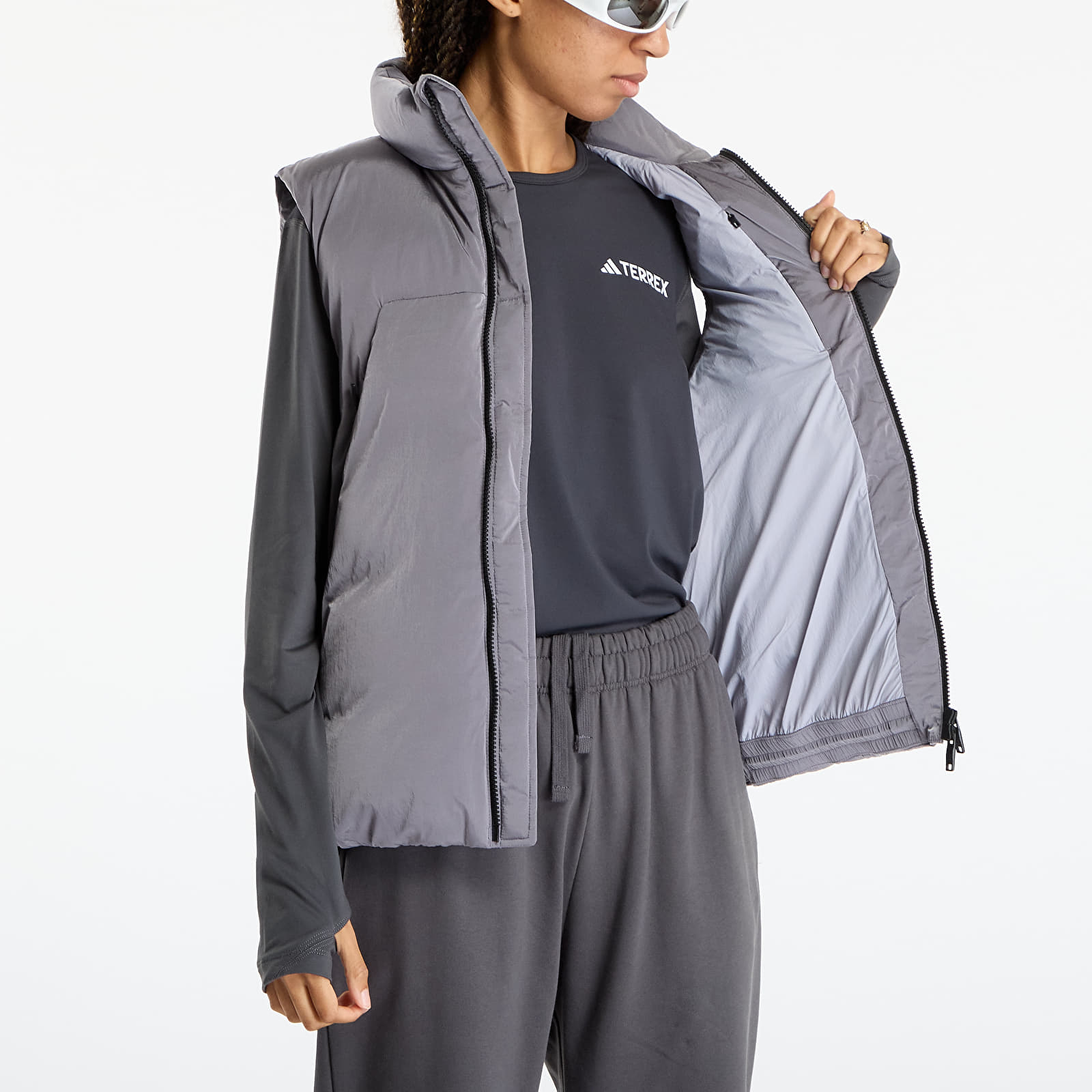 Naisten villatakit On All-Day Puffer Vest Lilac