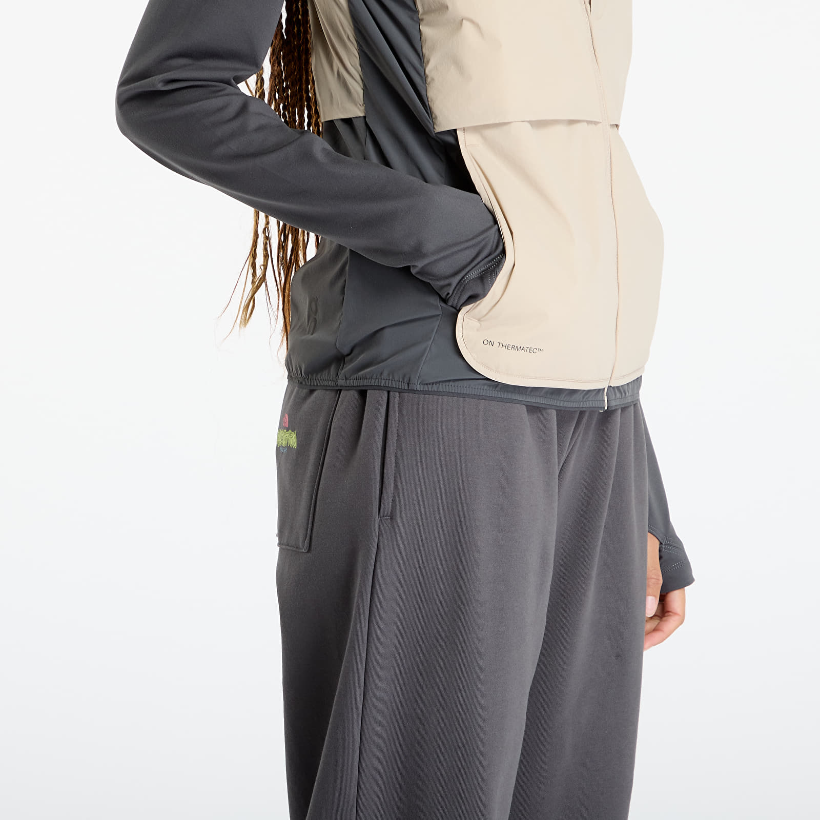 Women's cardigans On Weather Vest Desert/Eclipse