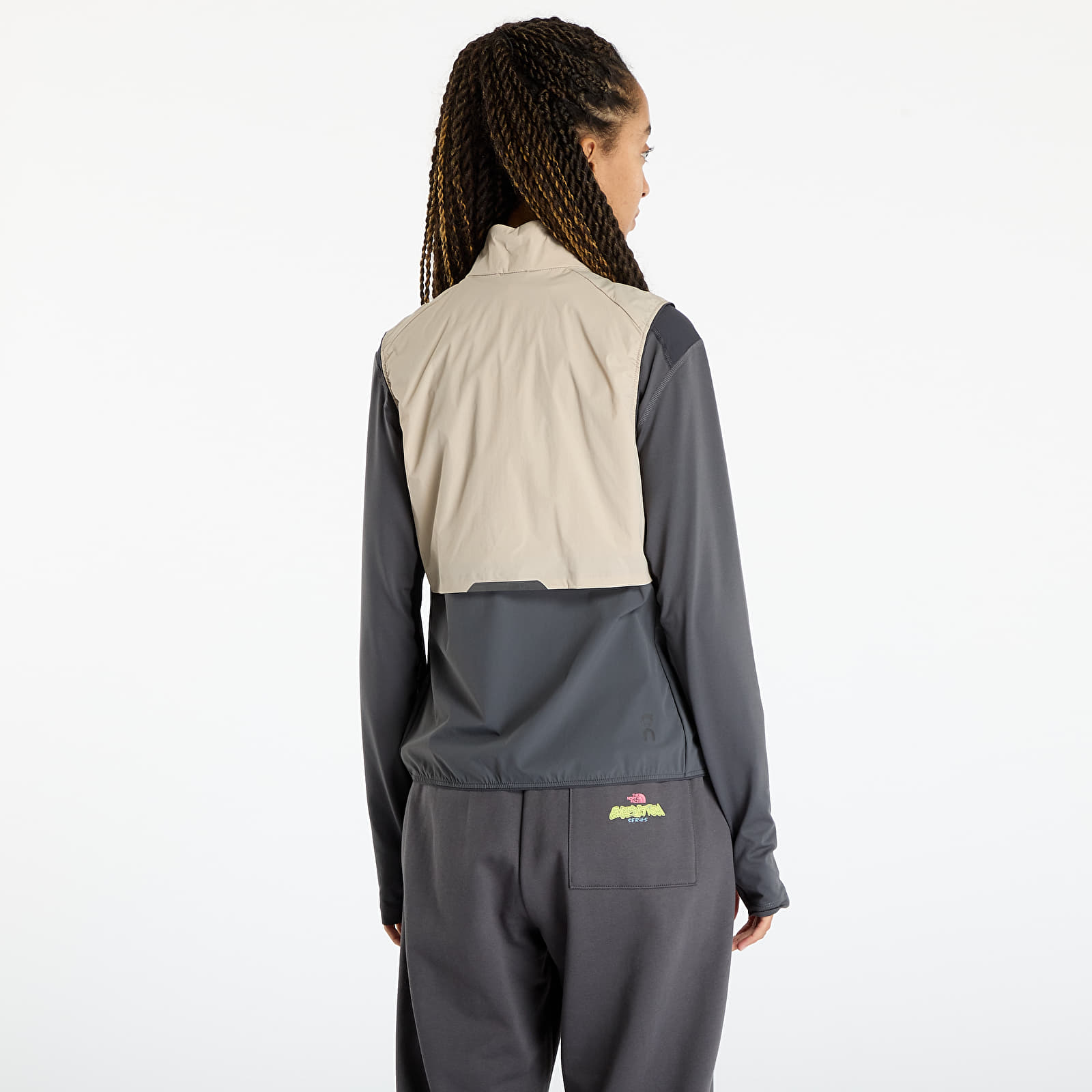 Women's cardigans On Weather Vest Desert/Eclipse