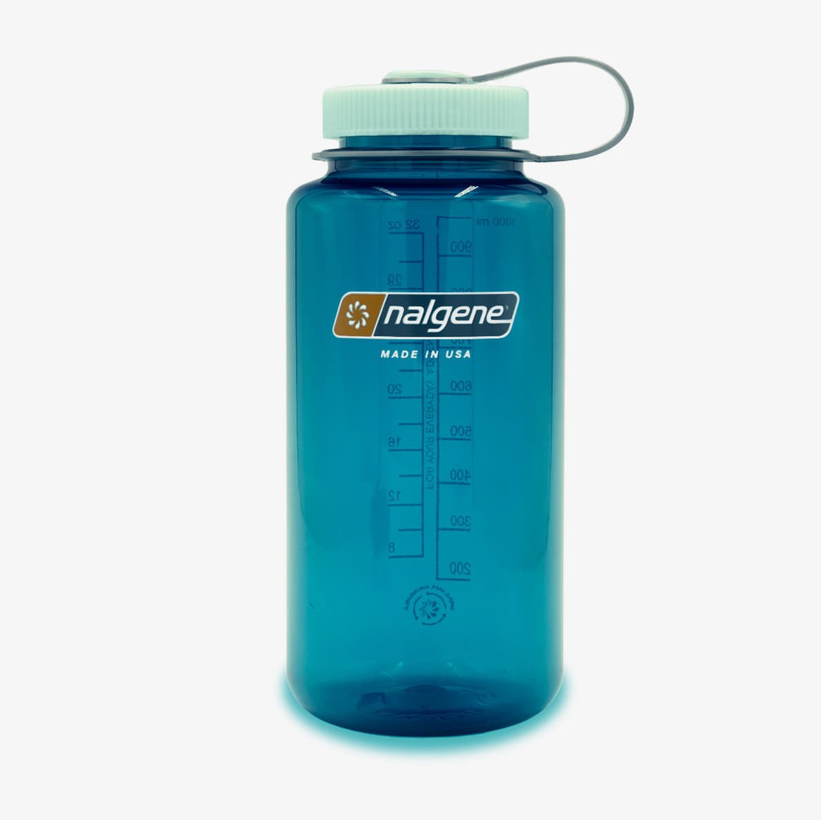 Láhve na pití Nalgene Wide-Mouth 1000ml Sustain Trout Green