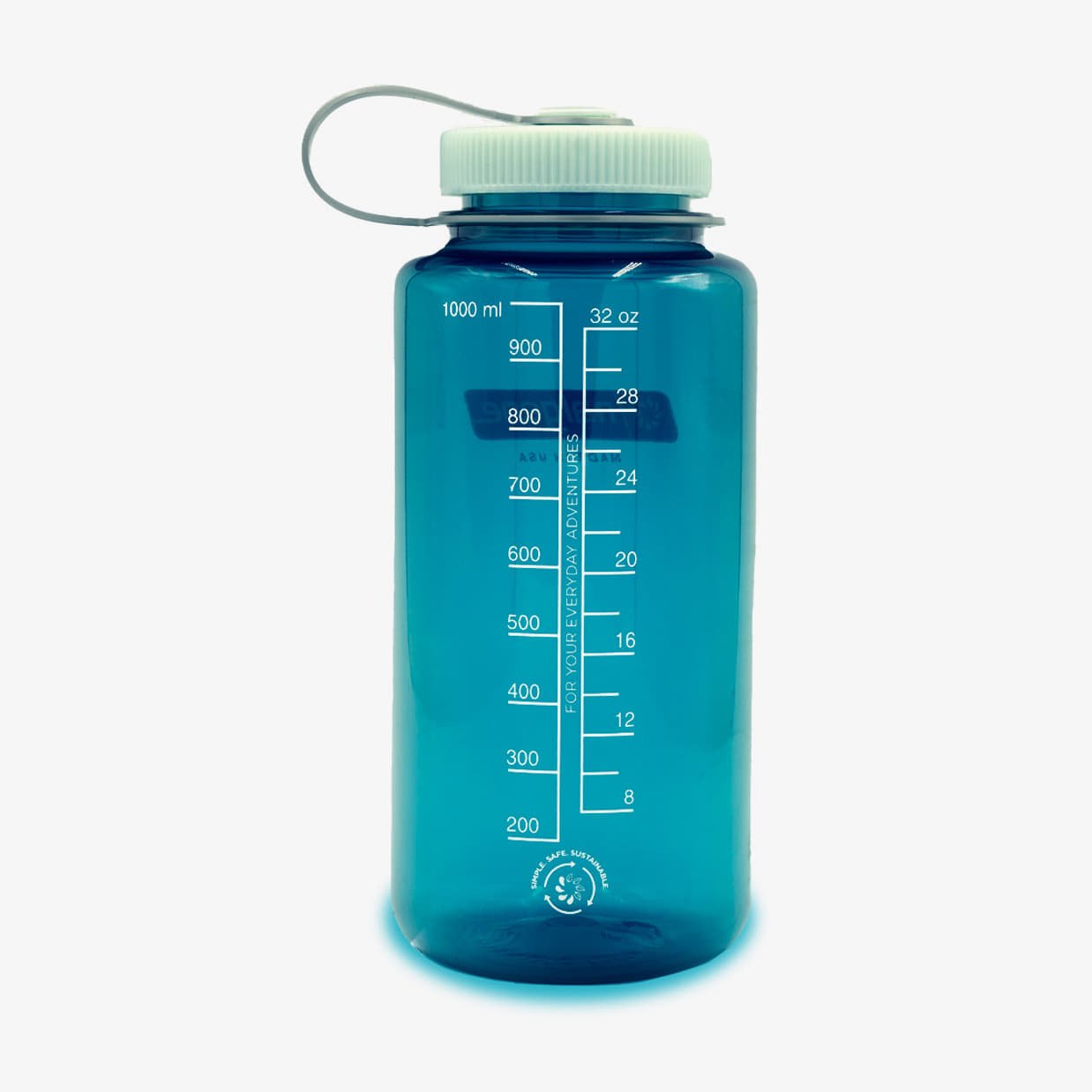 Láhve na pití Nalgene Wide-Mouth 1000ml Sustain Trout Green