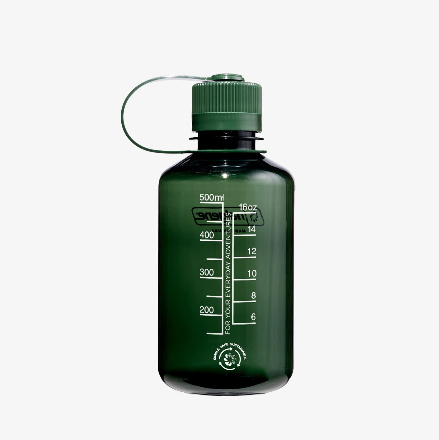 Láhve na pití Nalgene 500ml Narrow Mouth Sustain Jade