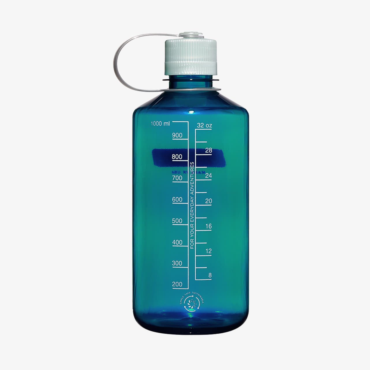 Láhve na pití Nalgene Narrow Mouth 1000 ml Trout Green