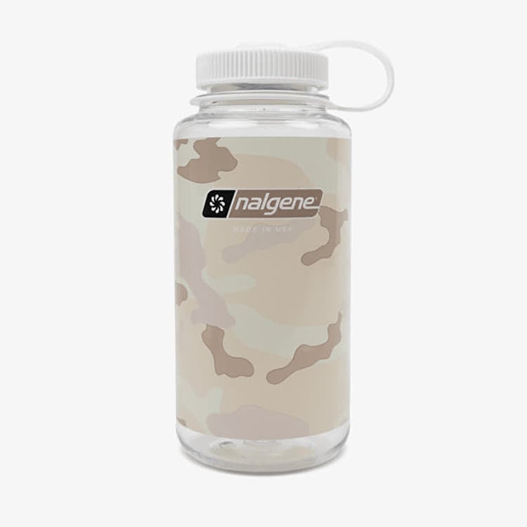 Nalgene 1000 ml Wide Mouth Clear/ White Camo Universal