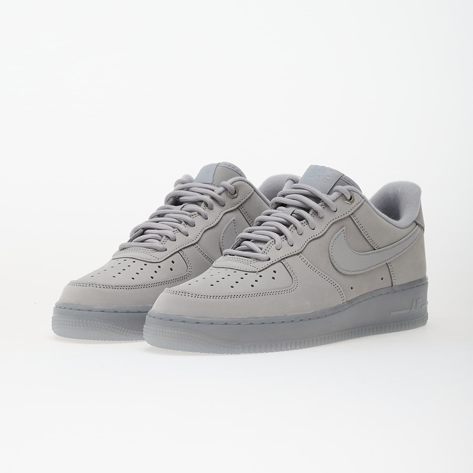 Men's sneakers and shoes Nike Air Force 1 '07 Wb Wolf Grey/ Wolf Grey-Black