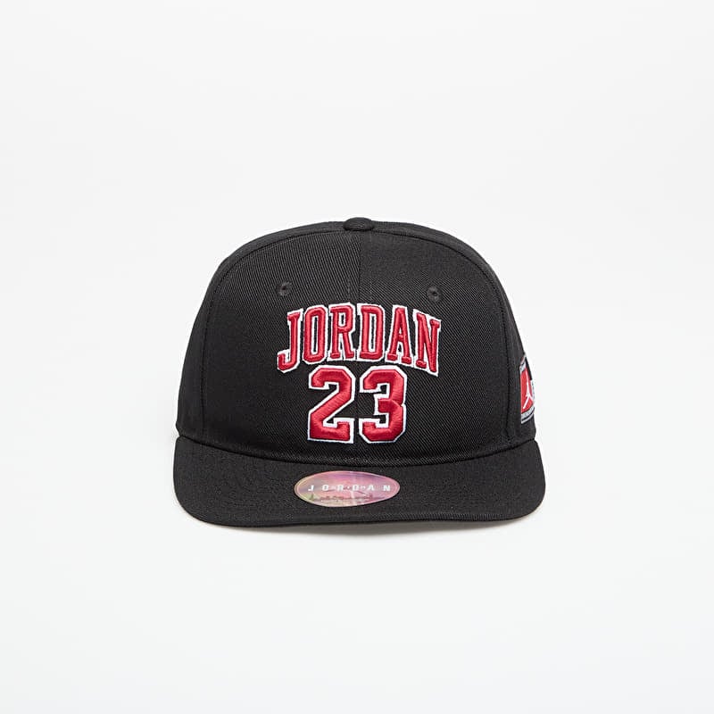 Jordan Jan Jersey Flatbrim Cap Black