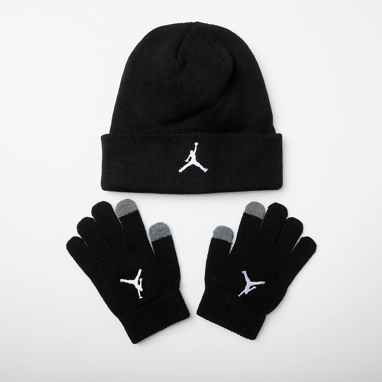 Survêtements enfants Jordan Essentials Beanie Set Black