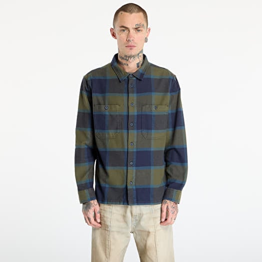 Hemd Vans Larkspur Plaid Flannel Grape Leaf/Pari