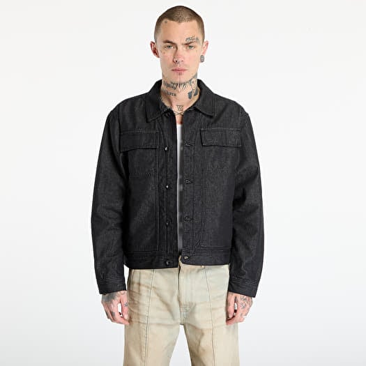 Jacket Vans LX McAvoy Lined Trucker Black Rinse
