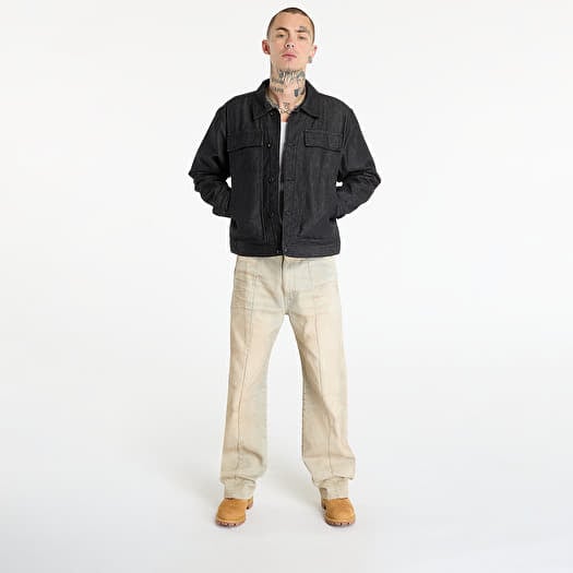 Men's jackets Vans LX McAvoy Lined Trucker Black Rinse