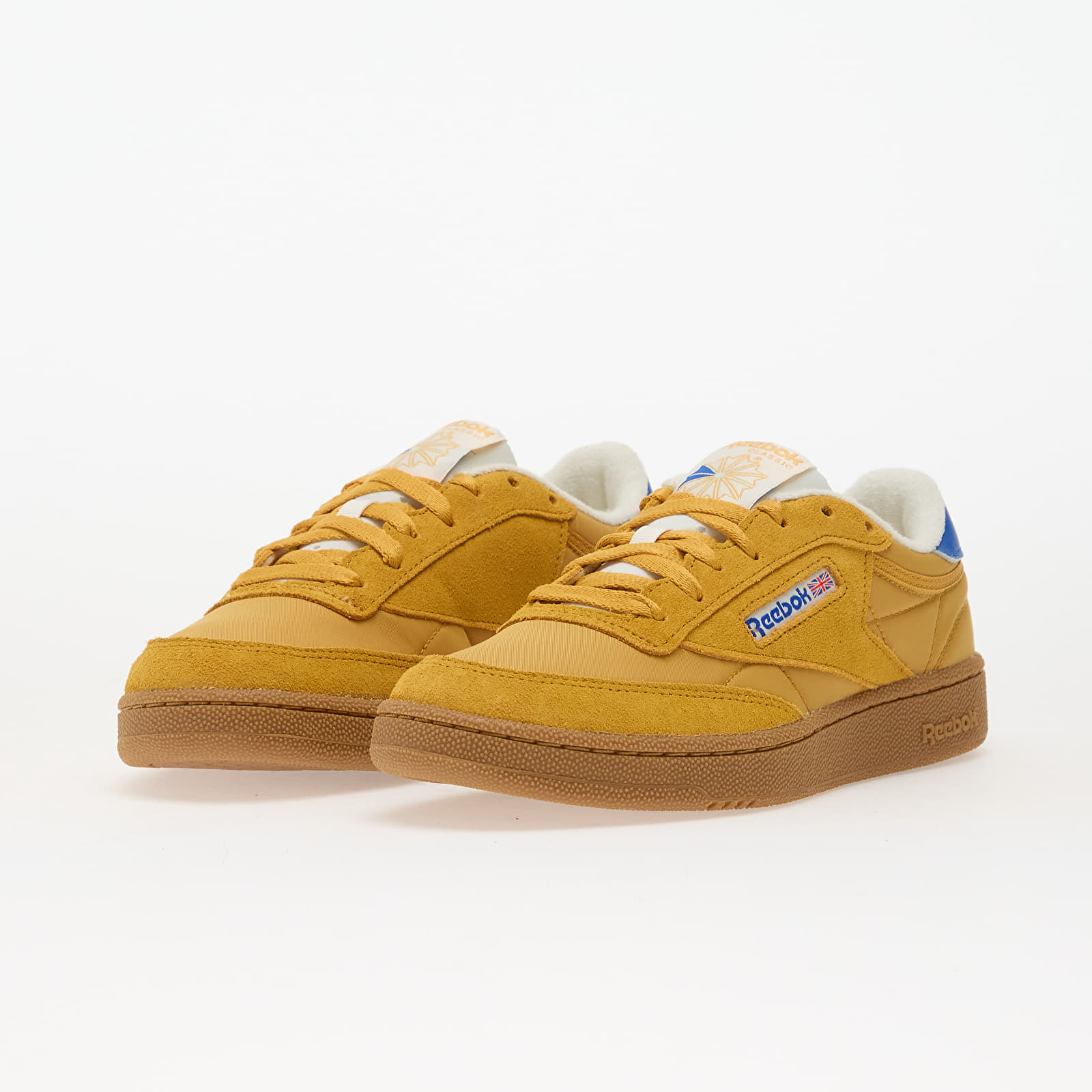Sneakers Reebok Club C 85 Gritgold/ Optimumblue/ Gum
