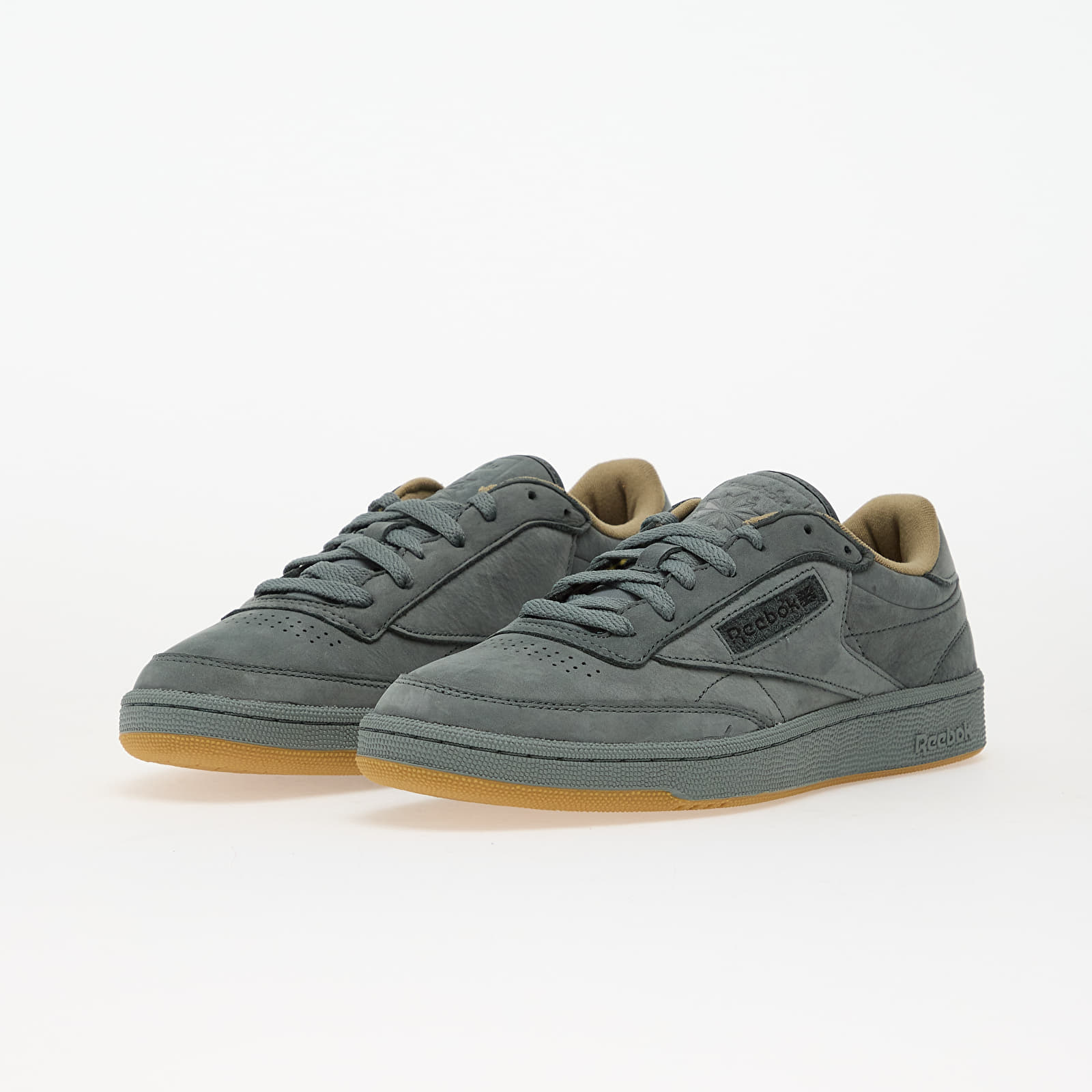 Scarpe uomo Reebok Club C 85 Vintage Darkfog/ Darkfog/ Khakibrown