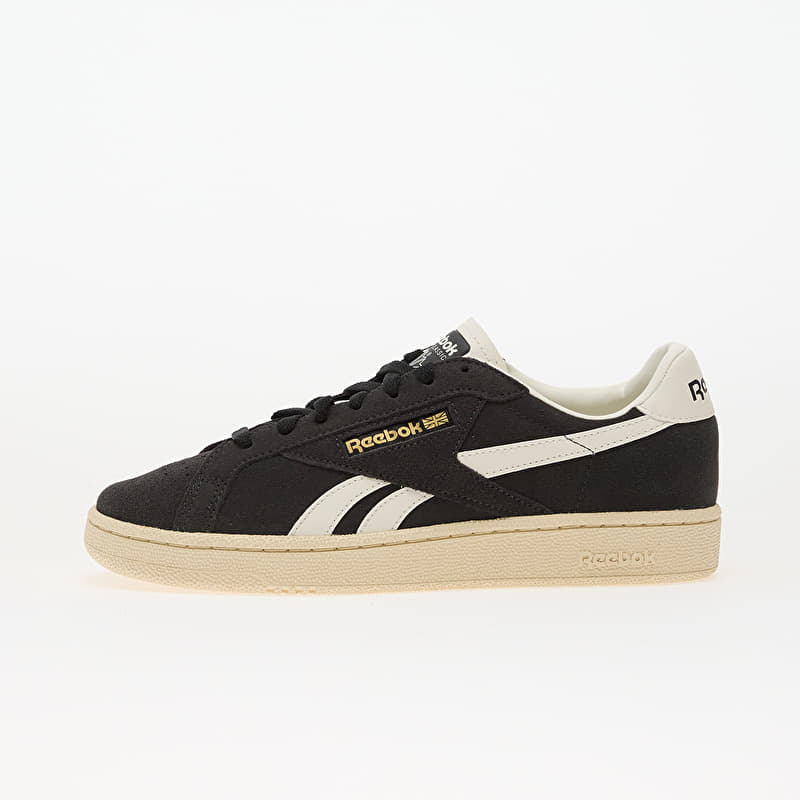 Reebok x Grounds Uk Club C Washedblack/ Paperwhite/ Chalk