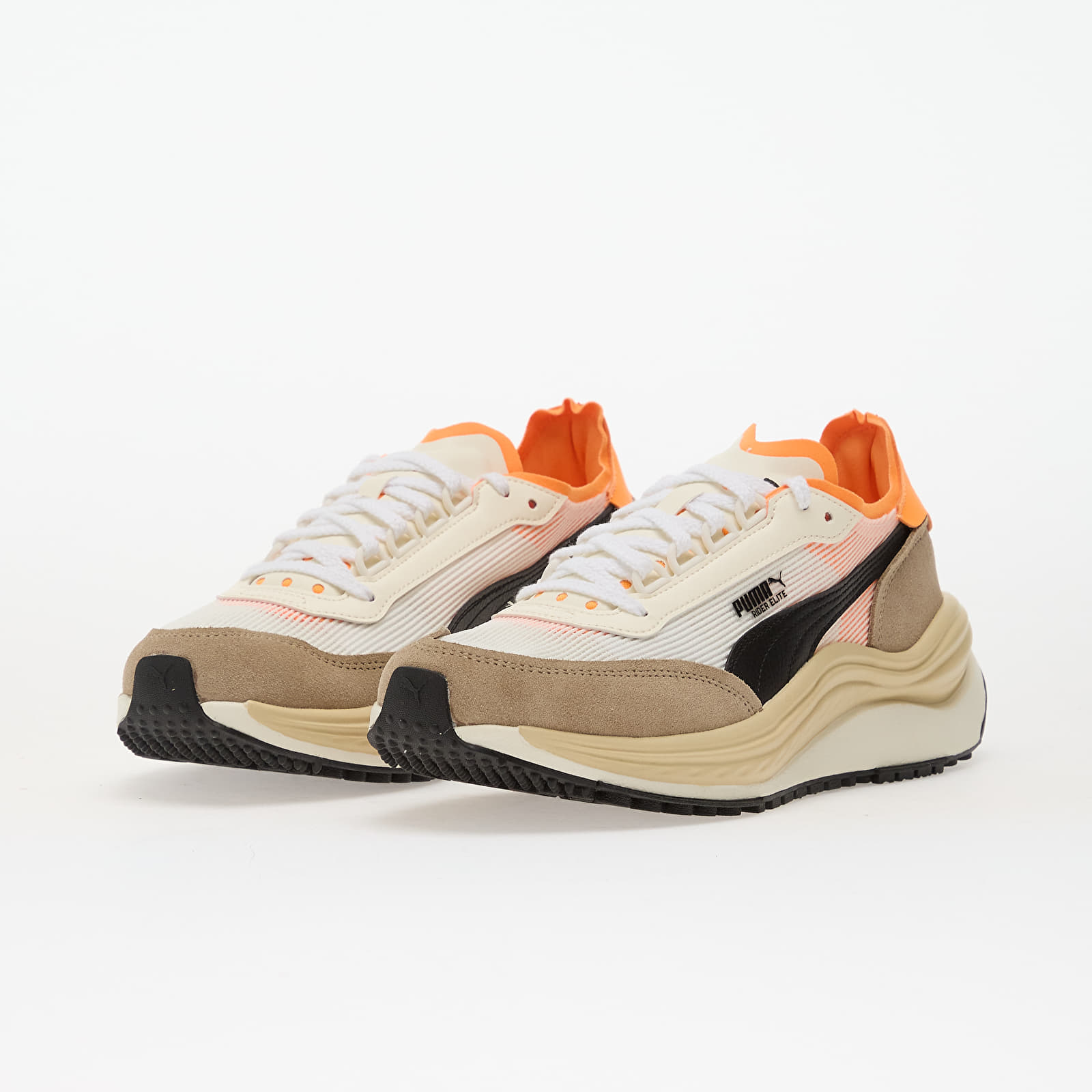 Men's sneakers and shoes Puma Rider Elite Warm White/ Heat Fire