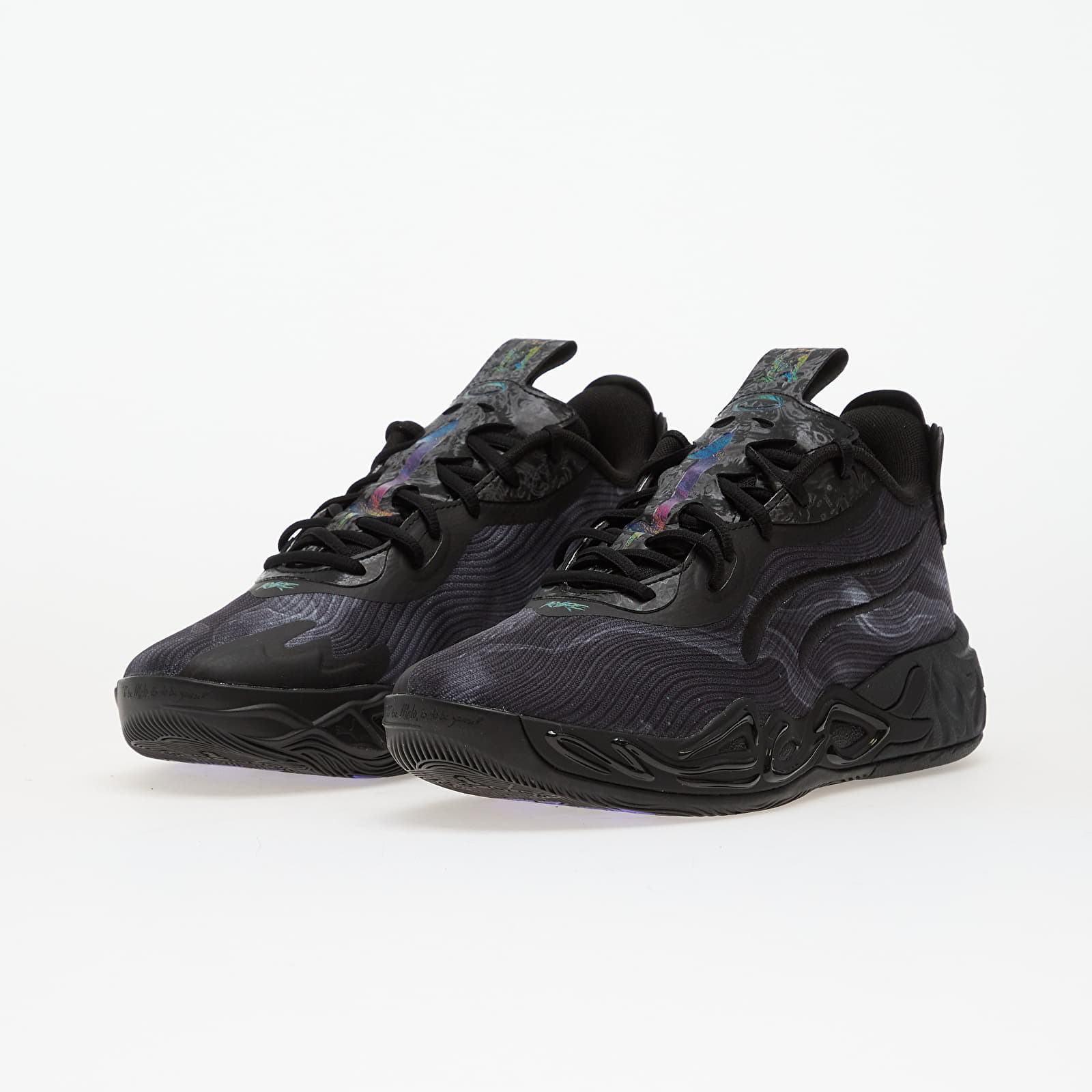 Scarpe uomo Puma MB.04 Lo Team Black/ Dark Amethyst