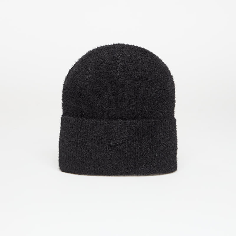 Bonnet Nike Peak Cozy Beanie Black/ Black