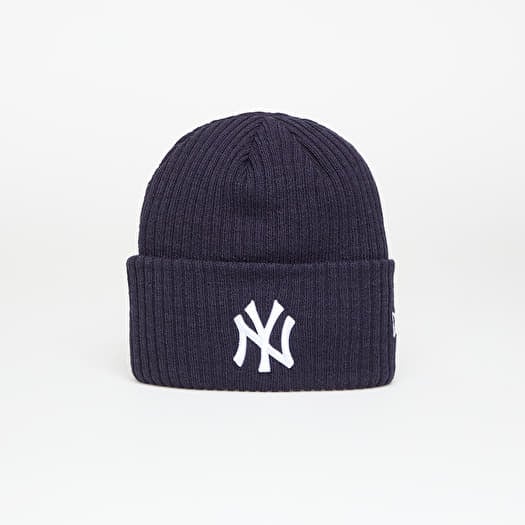 Mütze New Era Knit Medium Mlb Wide Cuff Beanie New York Yankees Navy