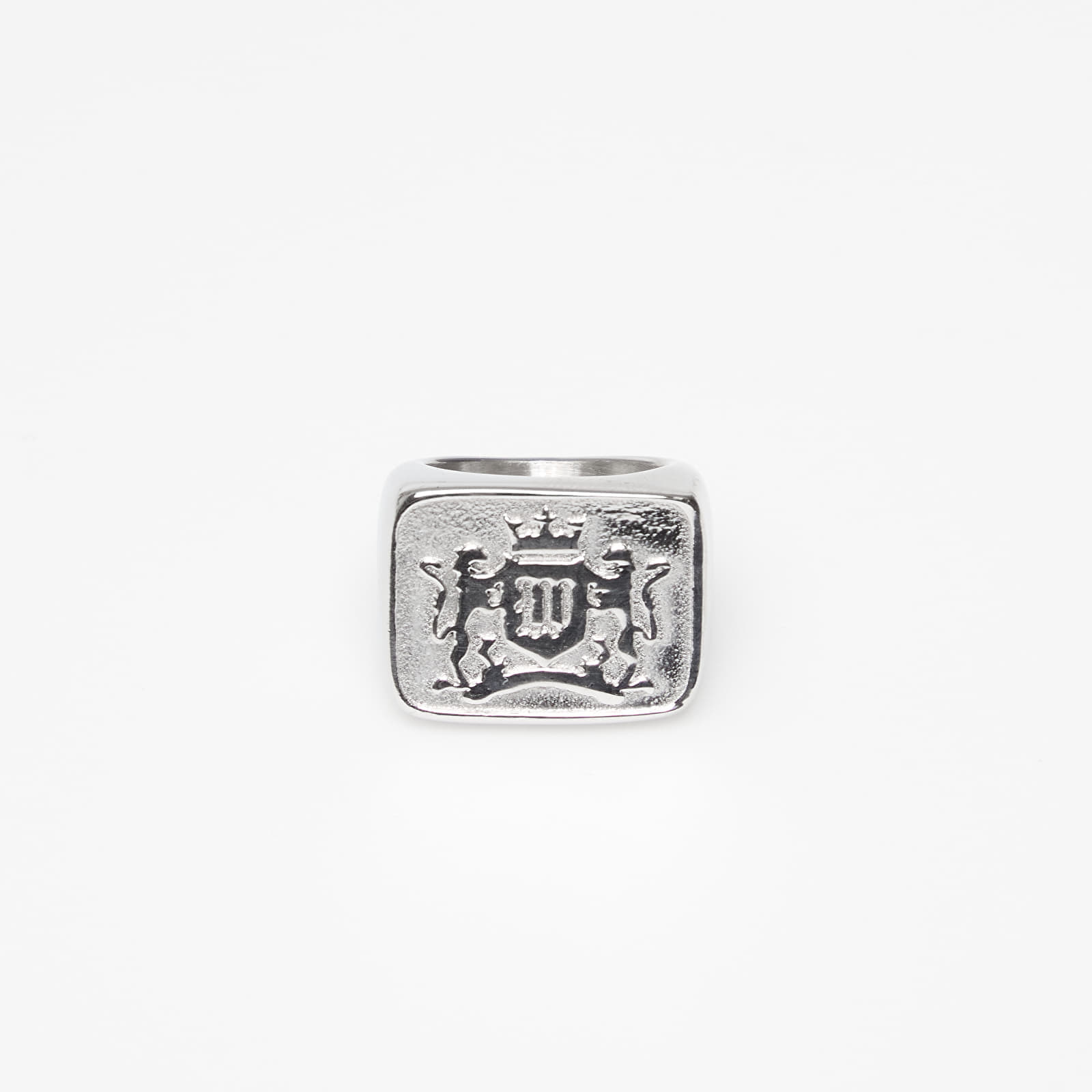 Wasted Paris U Crest Signet Ring Silver 7