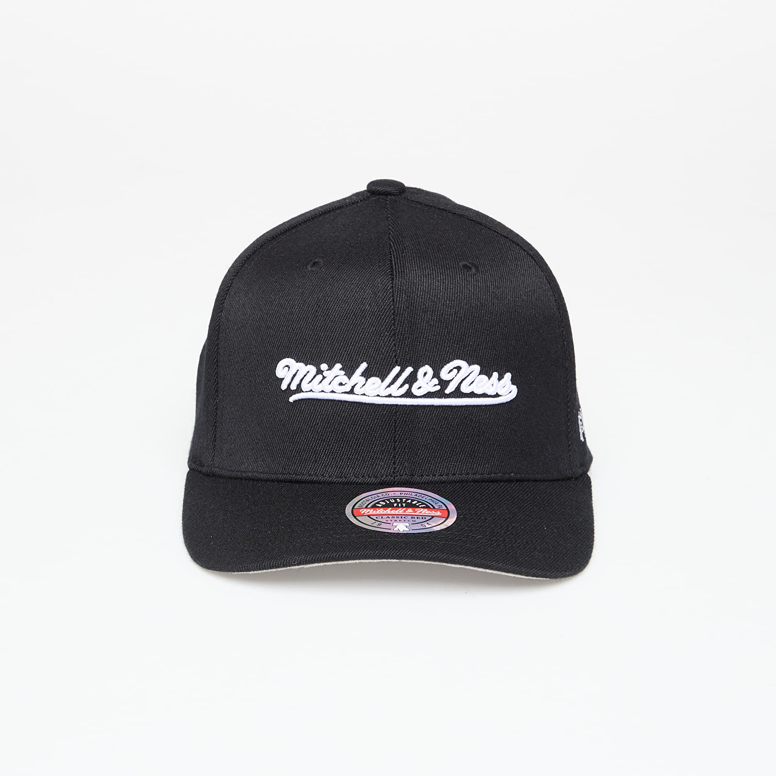 Caps Mitchell & Ness Branded Script Stretch Snapback Black