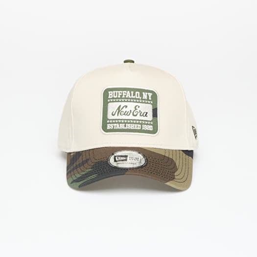 Cap New Era Camo Patch 9FORTY E-Frame Adjustable Cap Cream